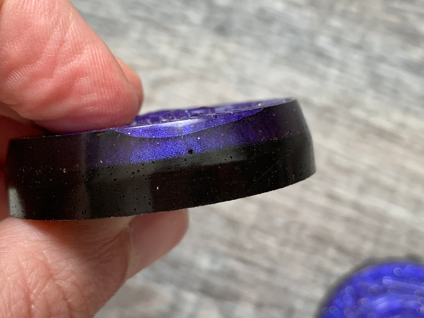 Violet Flame Orgonite Pocket Piece