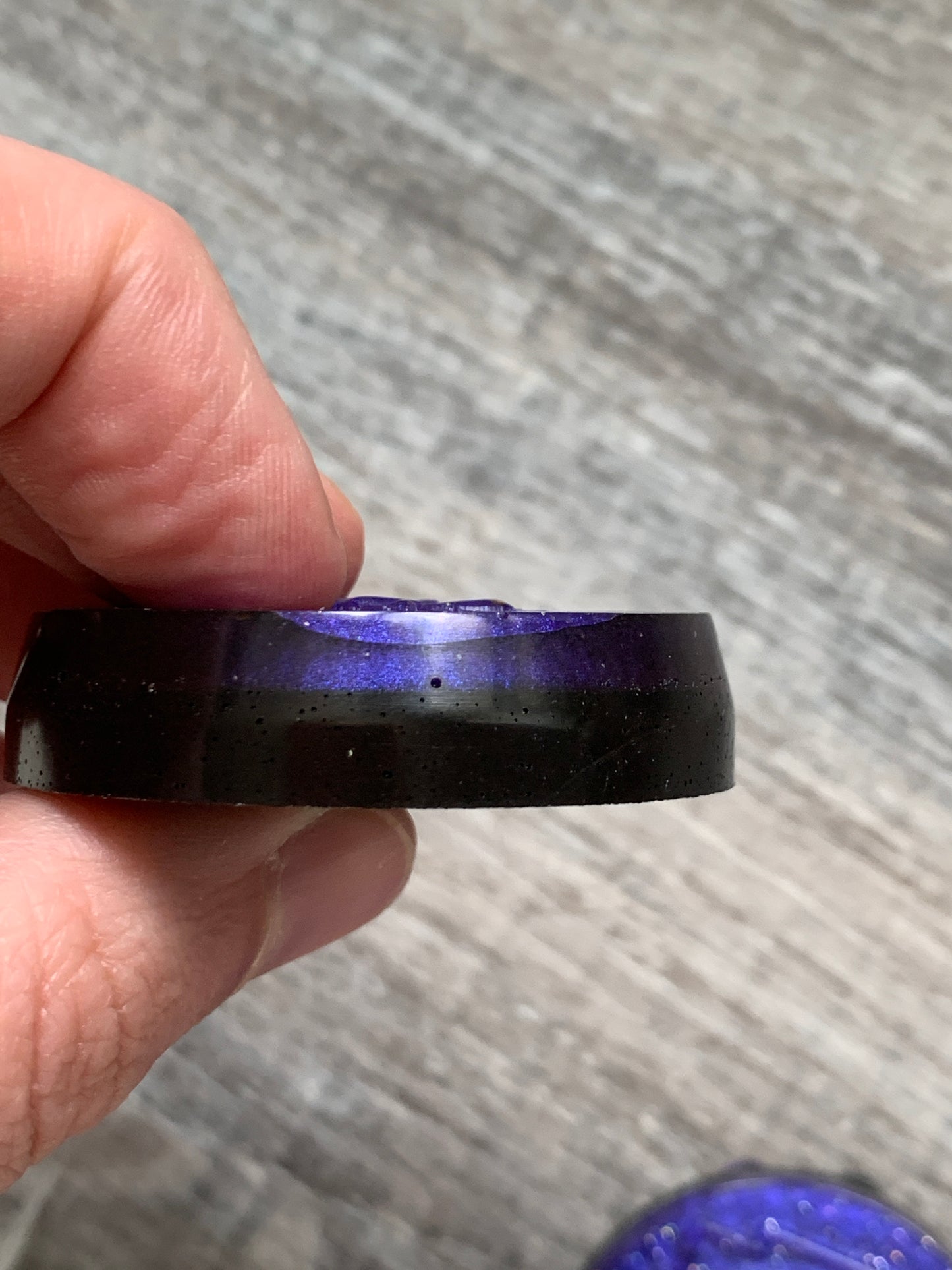 Violet Flame Orgonite Pocket Piece