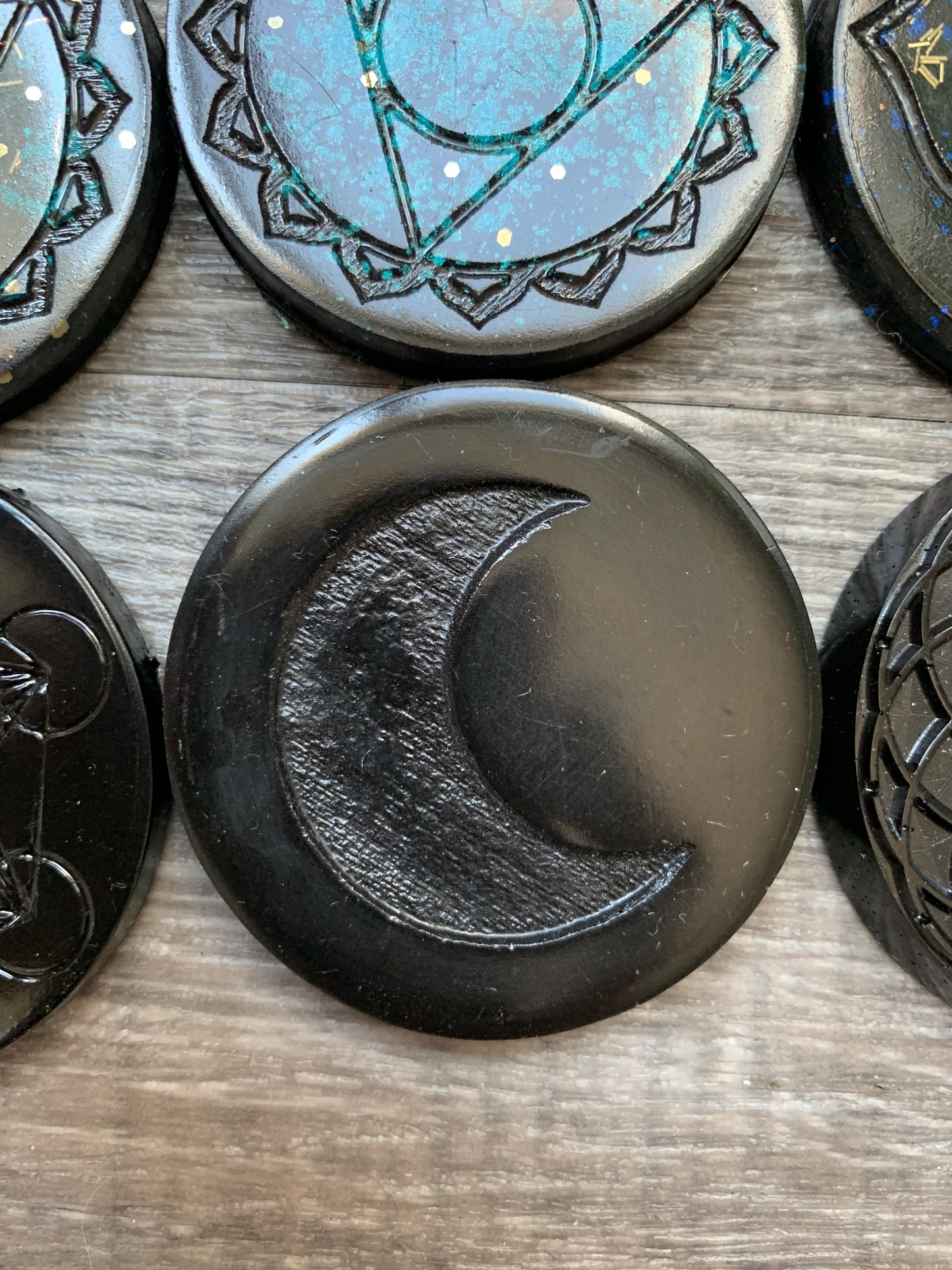 Orgonite Mini Discs - Edges Unsanded