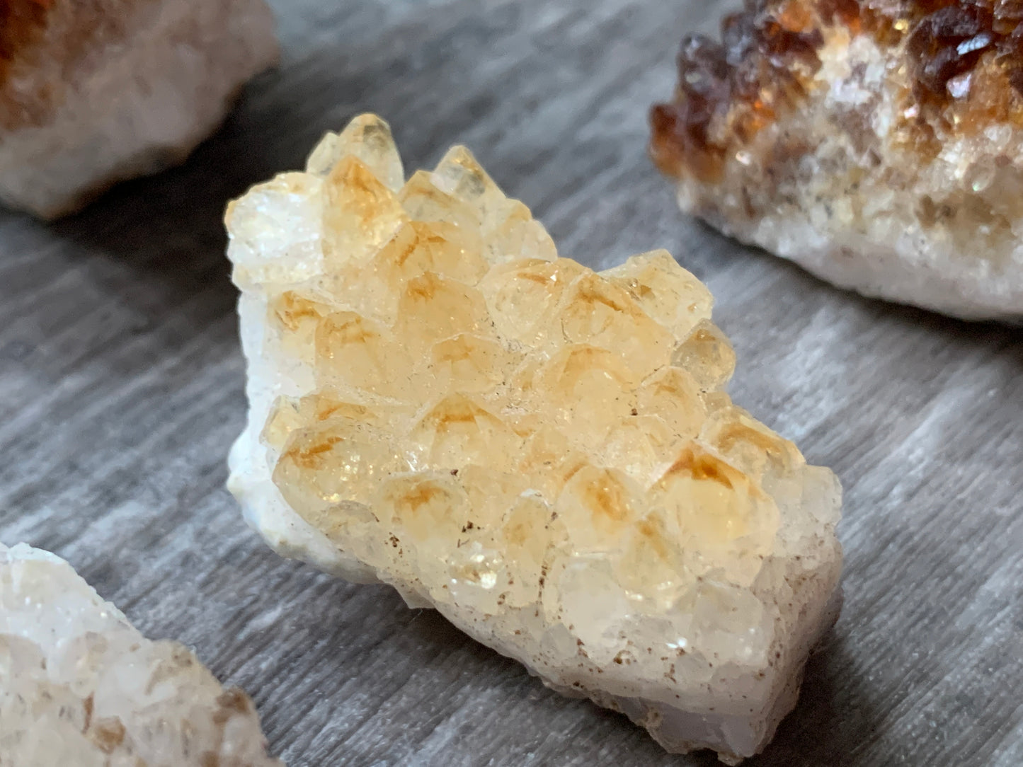 Commercial Citrine Crystal 7 Pack