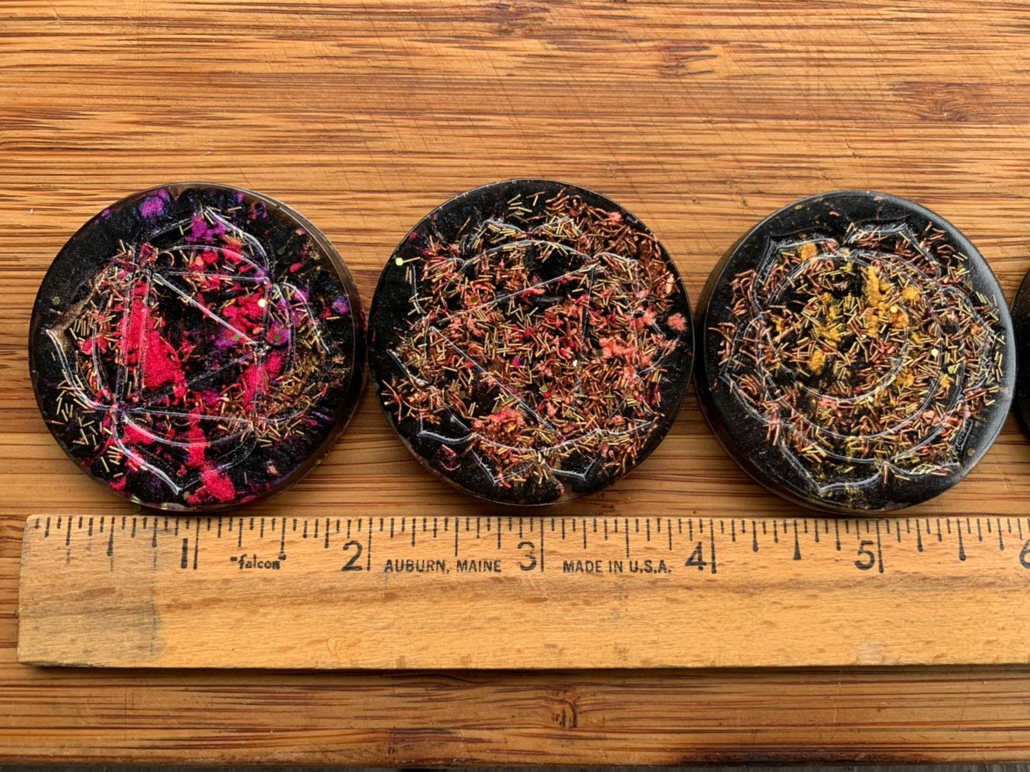 Orgone Throat Chakra Mini Disc