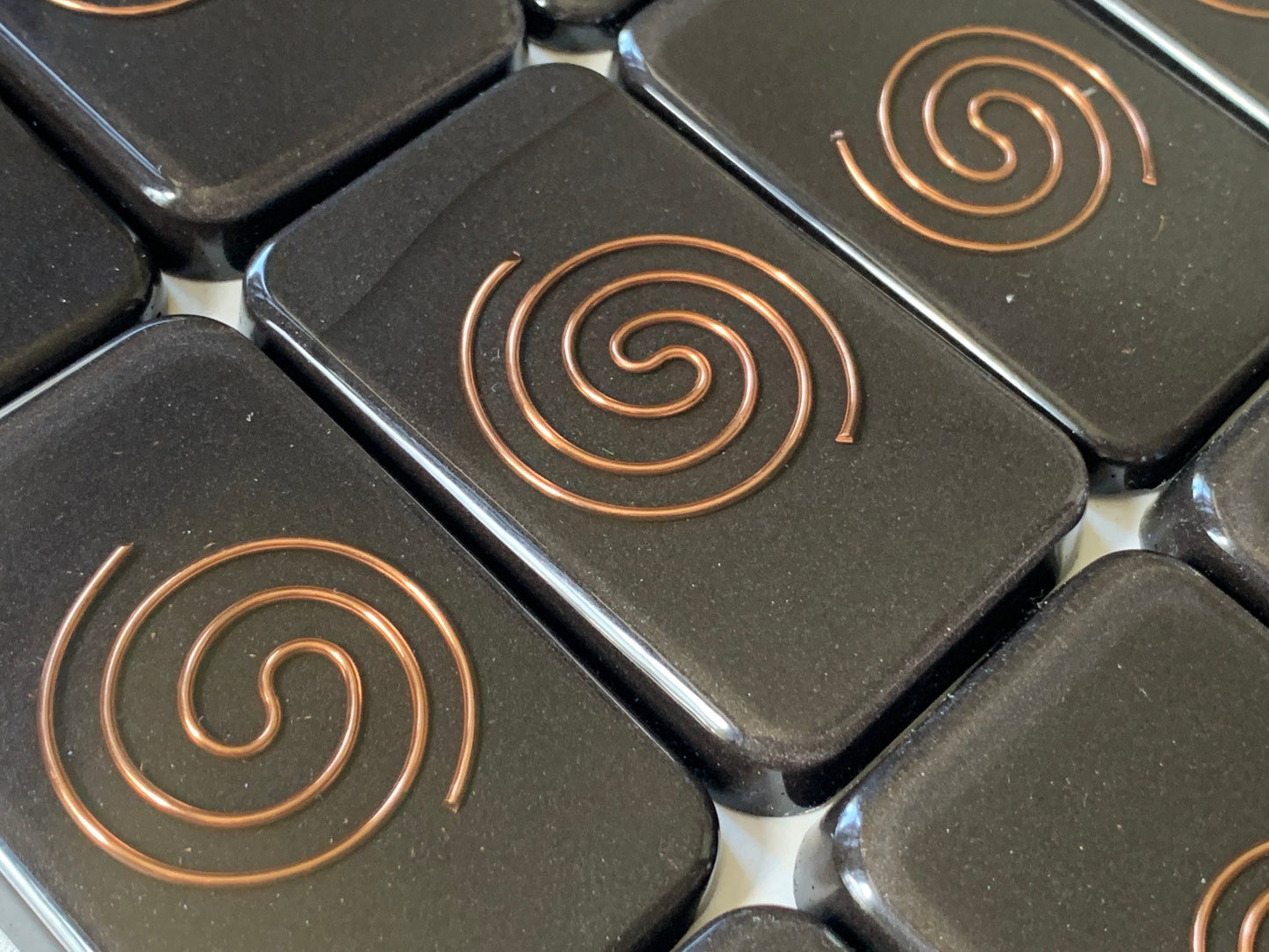 Orgonite® Cell Block SECOND SALE - Copper Coil Cell Phone EMF Shield - Orgone Generator®