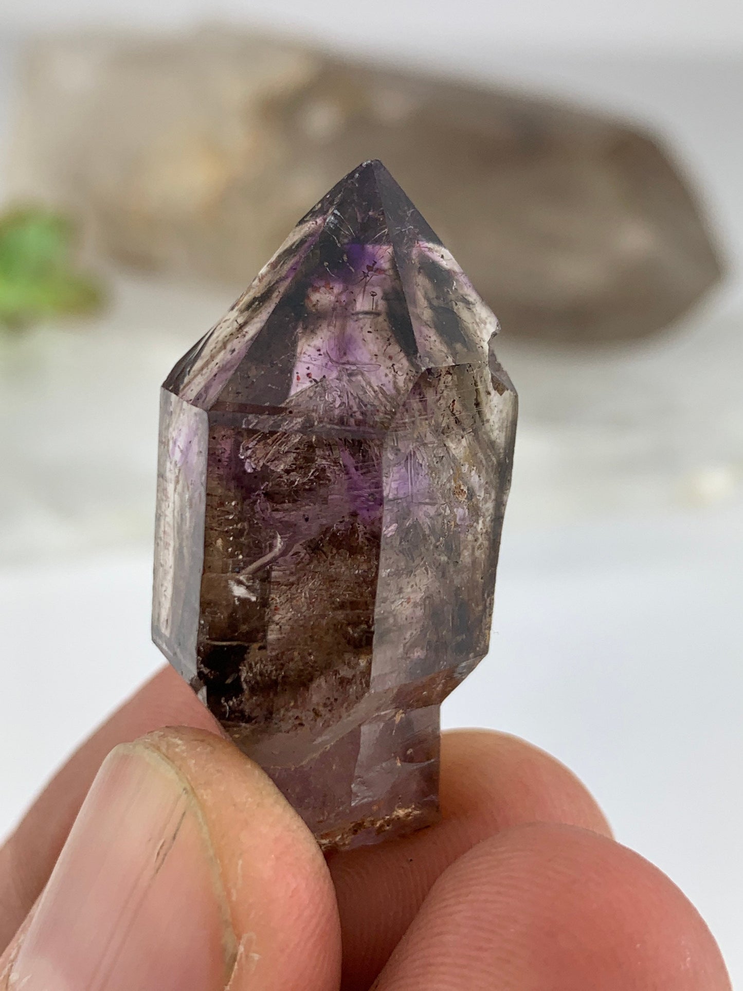 Brandberg Amethyst Crystal - Aqua Man Variety - ZAM6