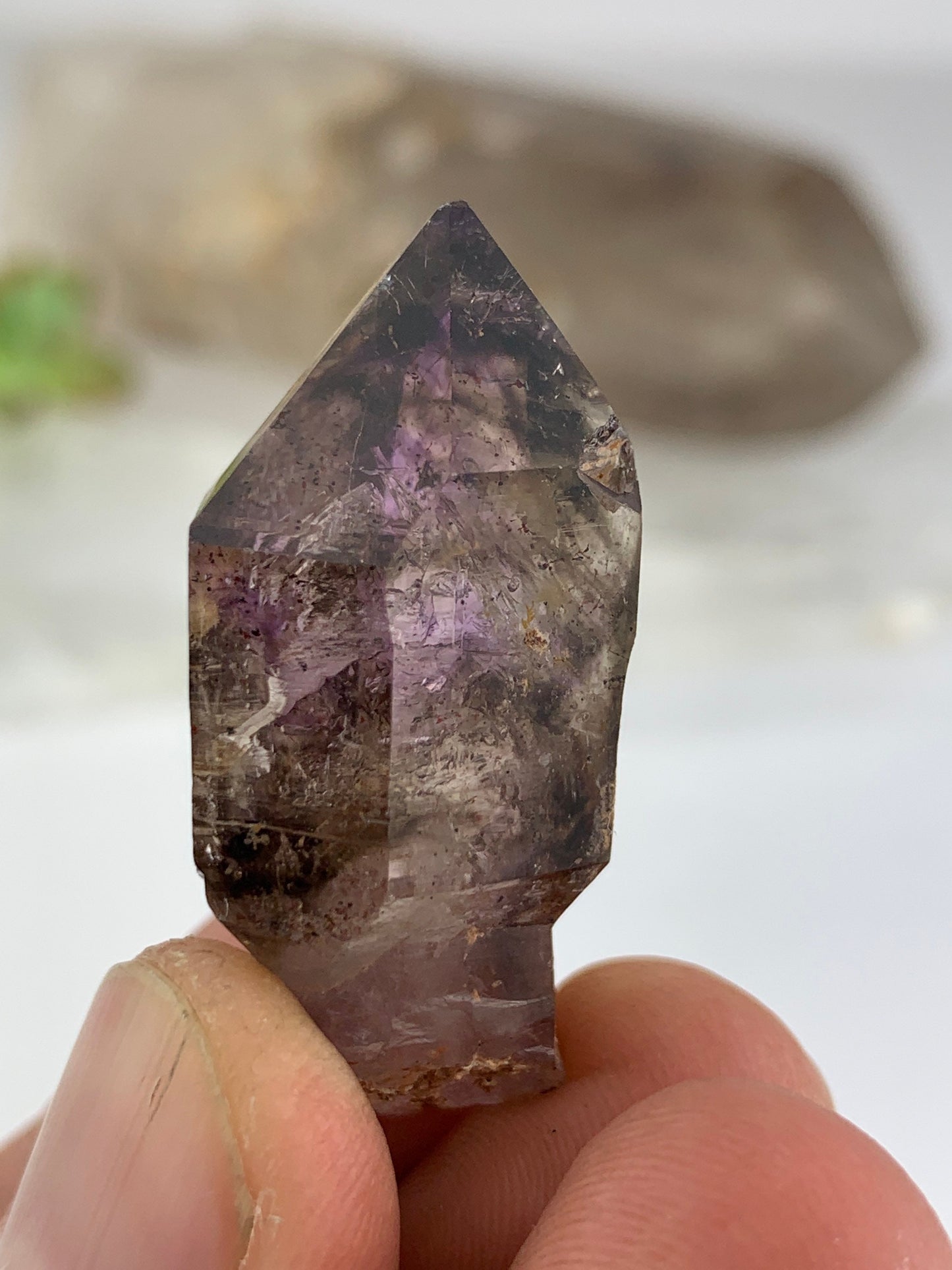 Brandberg Amethyst Crystal - Aqua Man Variety - ZAM6