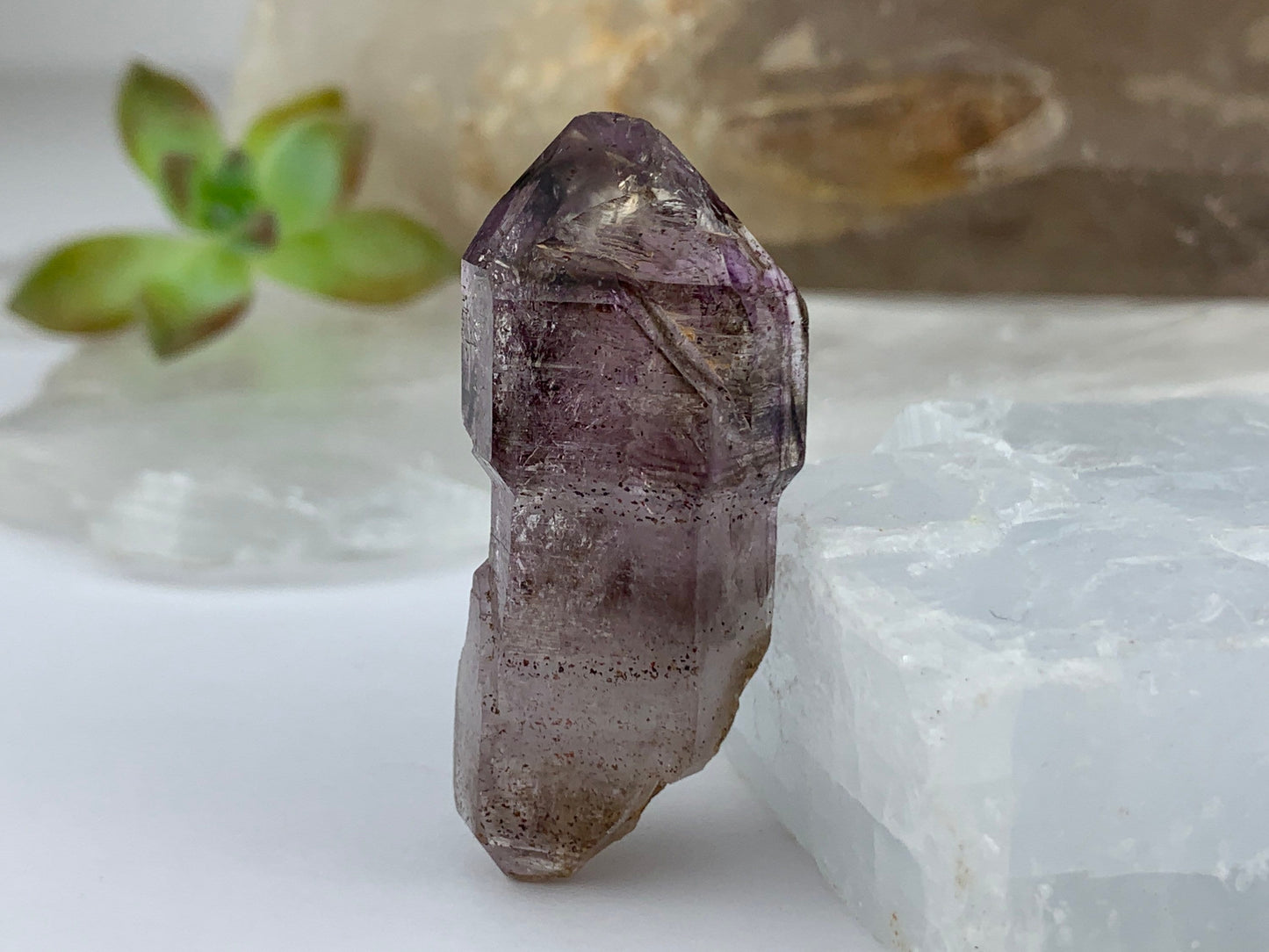 Brandberg Amethyst Crystal - Aqua Man Variety - ZAM2