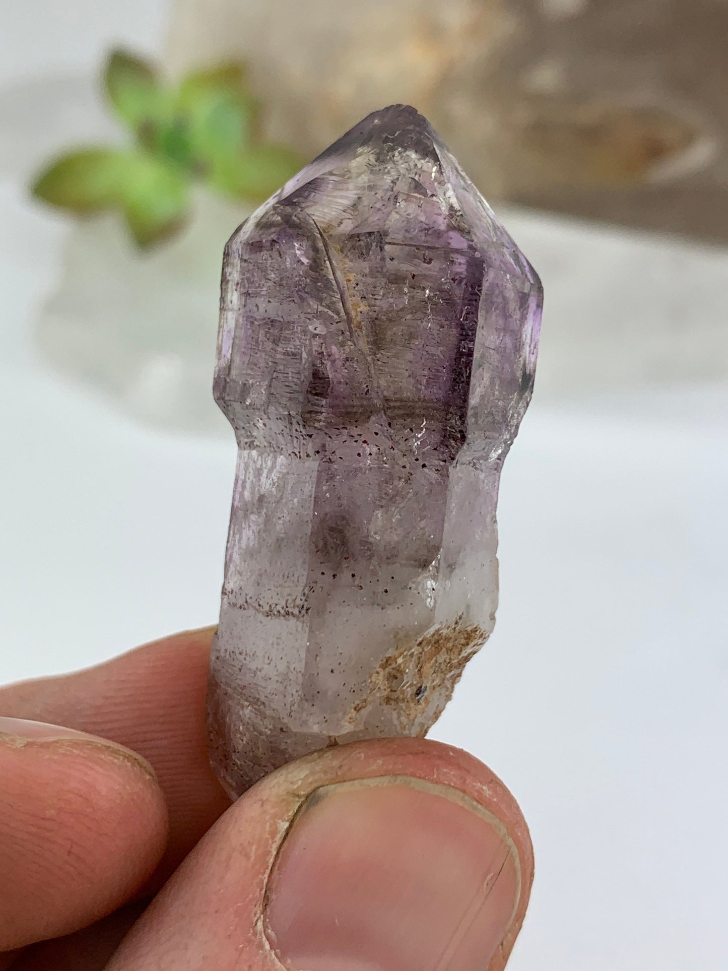Brandberg Amethyst Crystal - Aqua Man Variety - ZAM2