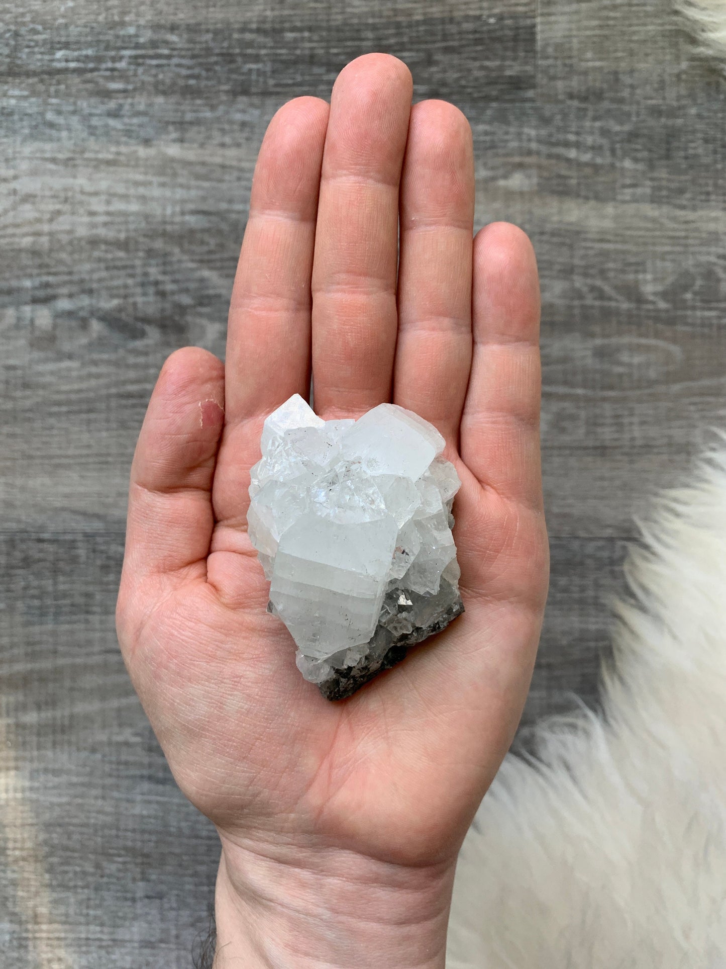 ZEOLITE CRYSTAL CLUSTER - Quartz, Apophyllite and Stillbite - Raw Natural Rough Stone - Z6
