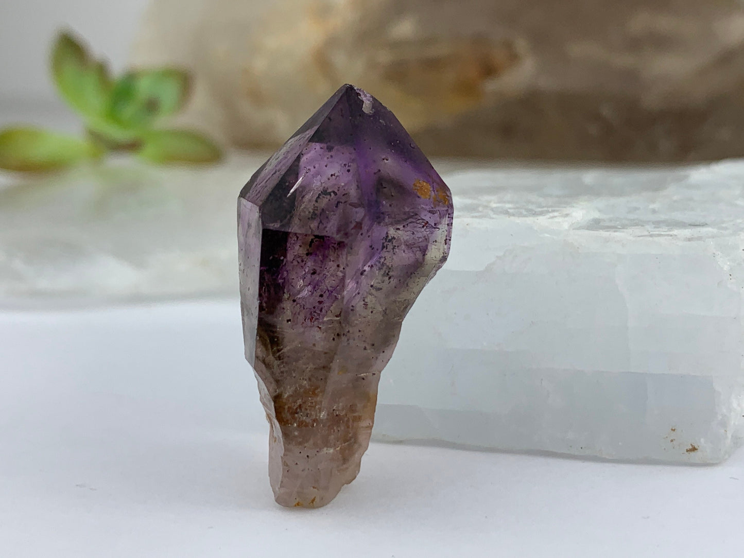 Brandberg Amethyst Crystal - Aqua Man Variety - ZAM7