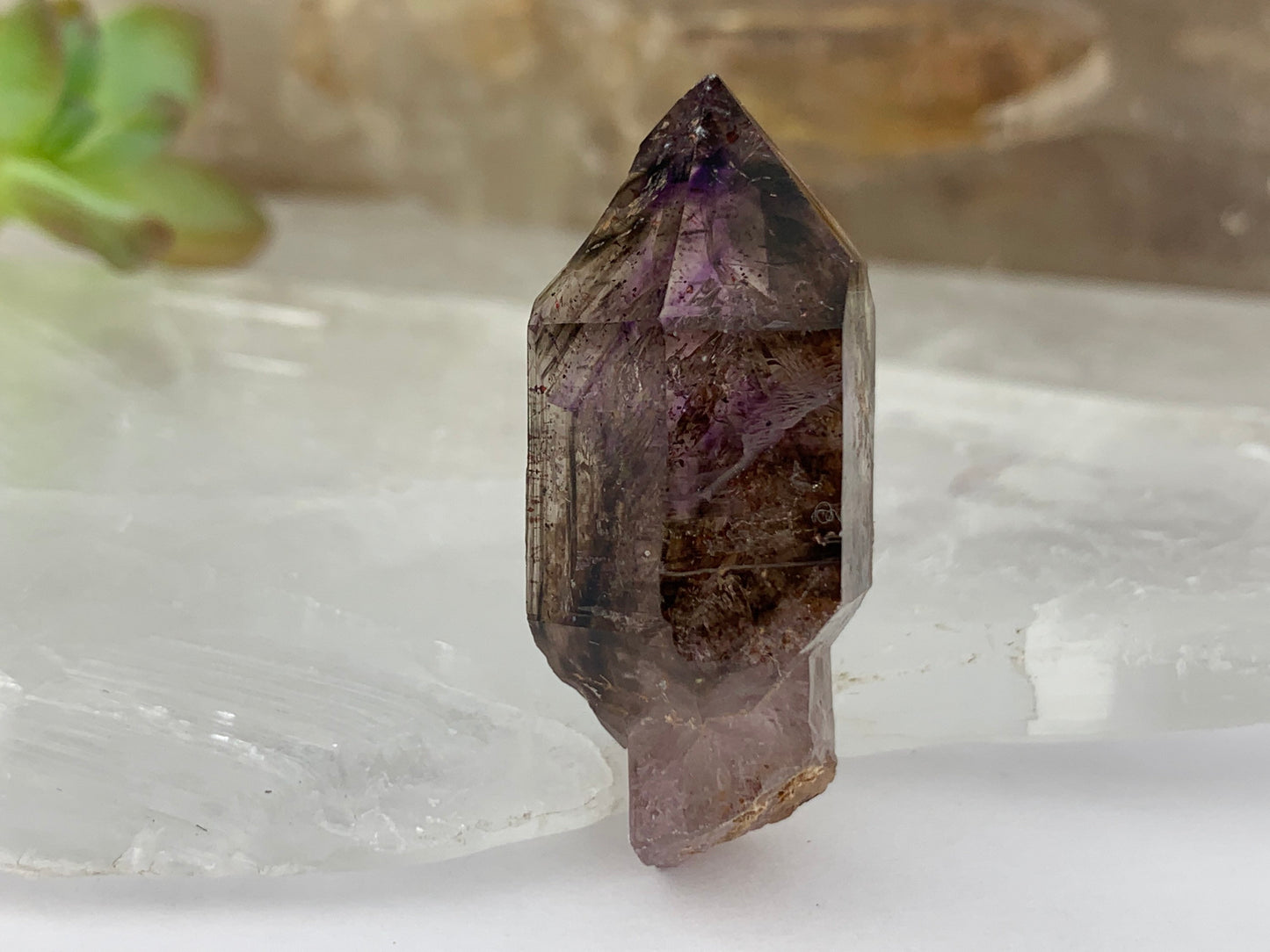 Brandberg Amethyst Crystal - Aqua Man Variety - ZAM6