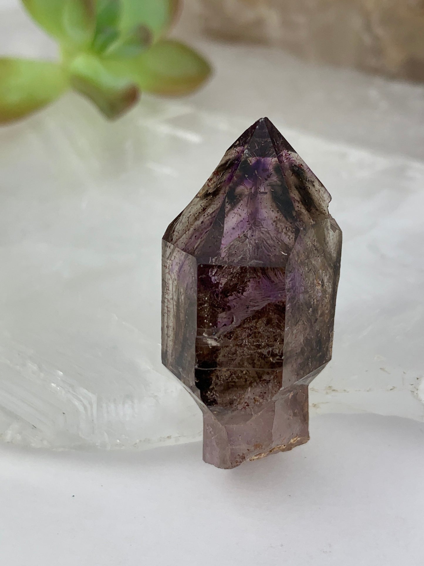 Brandberg Amethyst Crystal - Aqua Man Variety - ZAM6