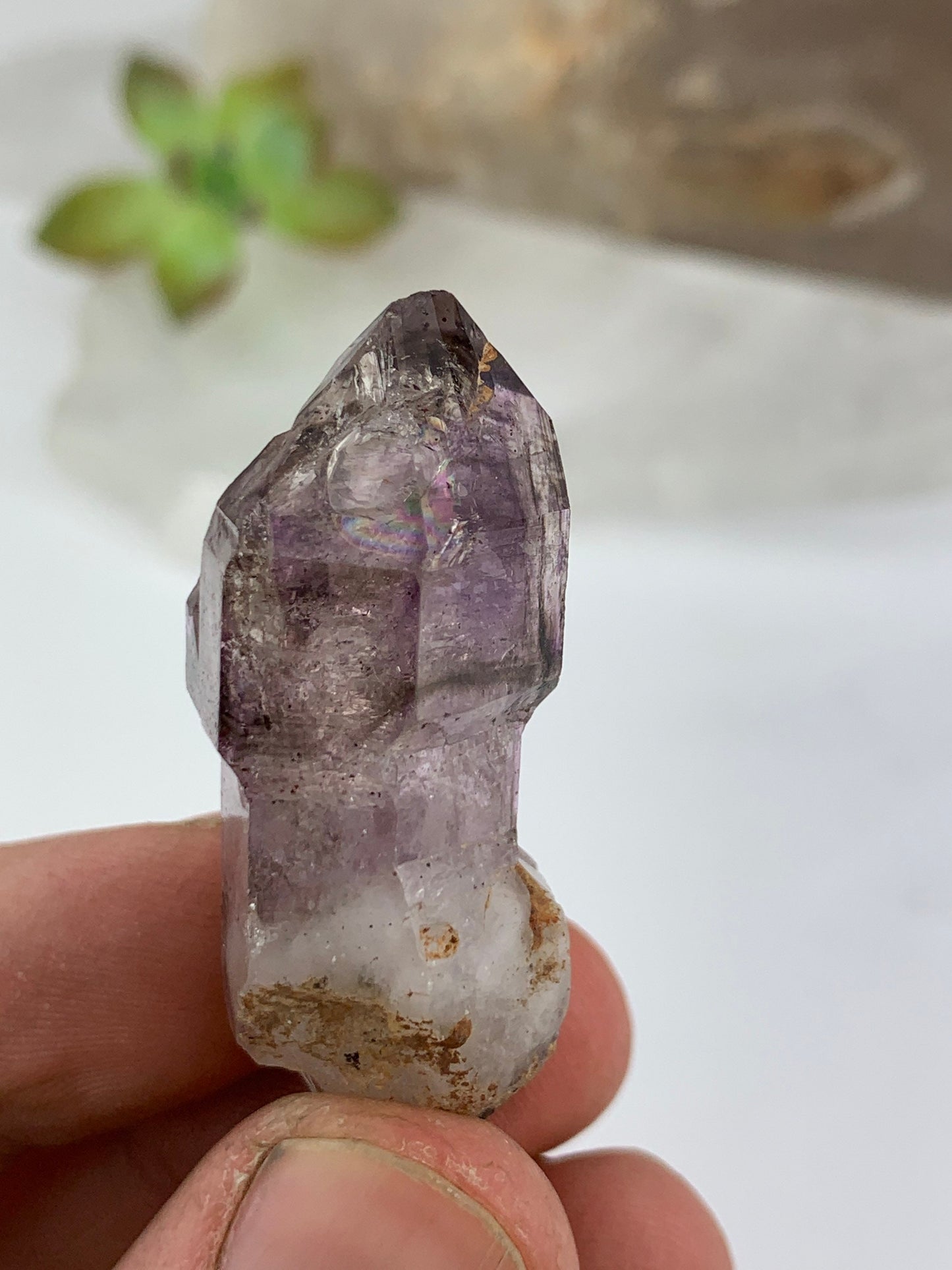 Brandberg Amethyst Crystal - Aqua Man Variety - ZAM2