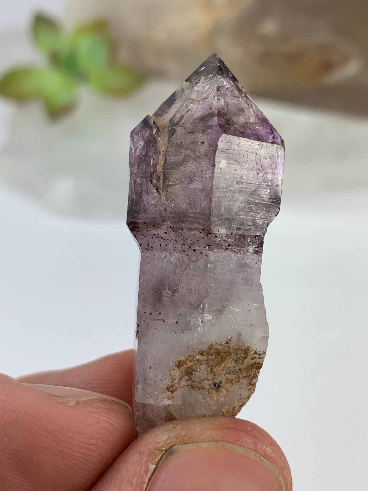 Brandberg Amethyst Crystal - Aqua Man Variety - ZAM2