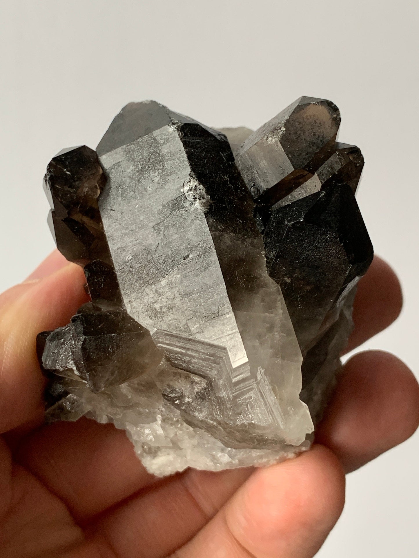 SMOKY QUARTZ Crystal Cluster - Raw Natural Rough Stone - Reiki, House Warming, Spiritual Gift, Chakra Energy Healing, SM8