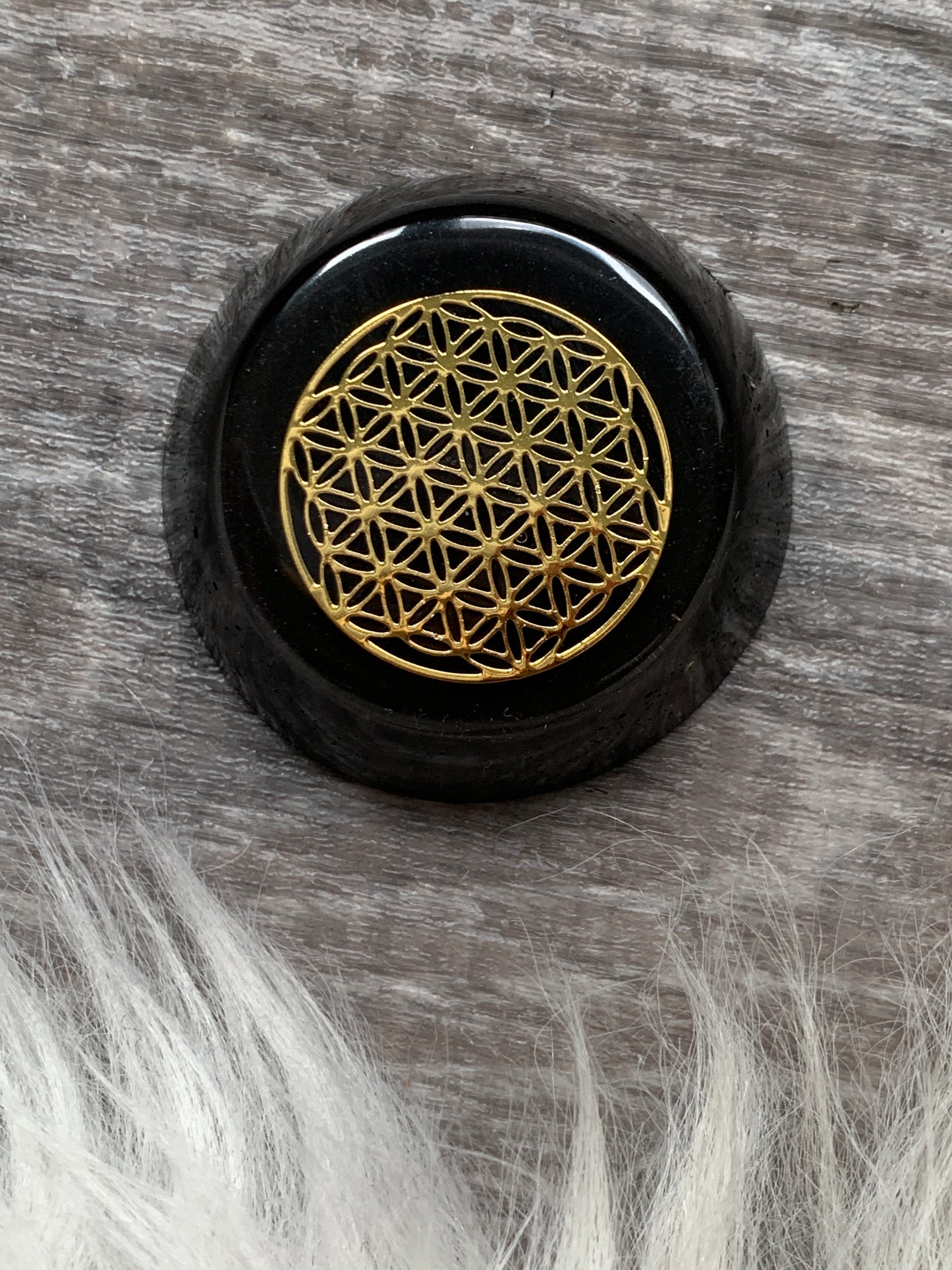 Flower of Life Orgonite Mini Towerbuster