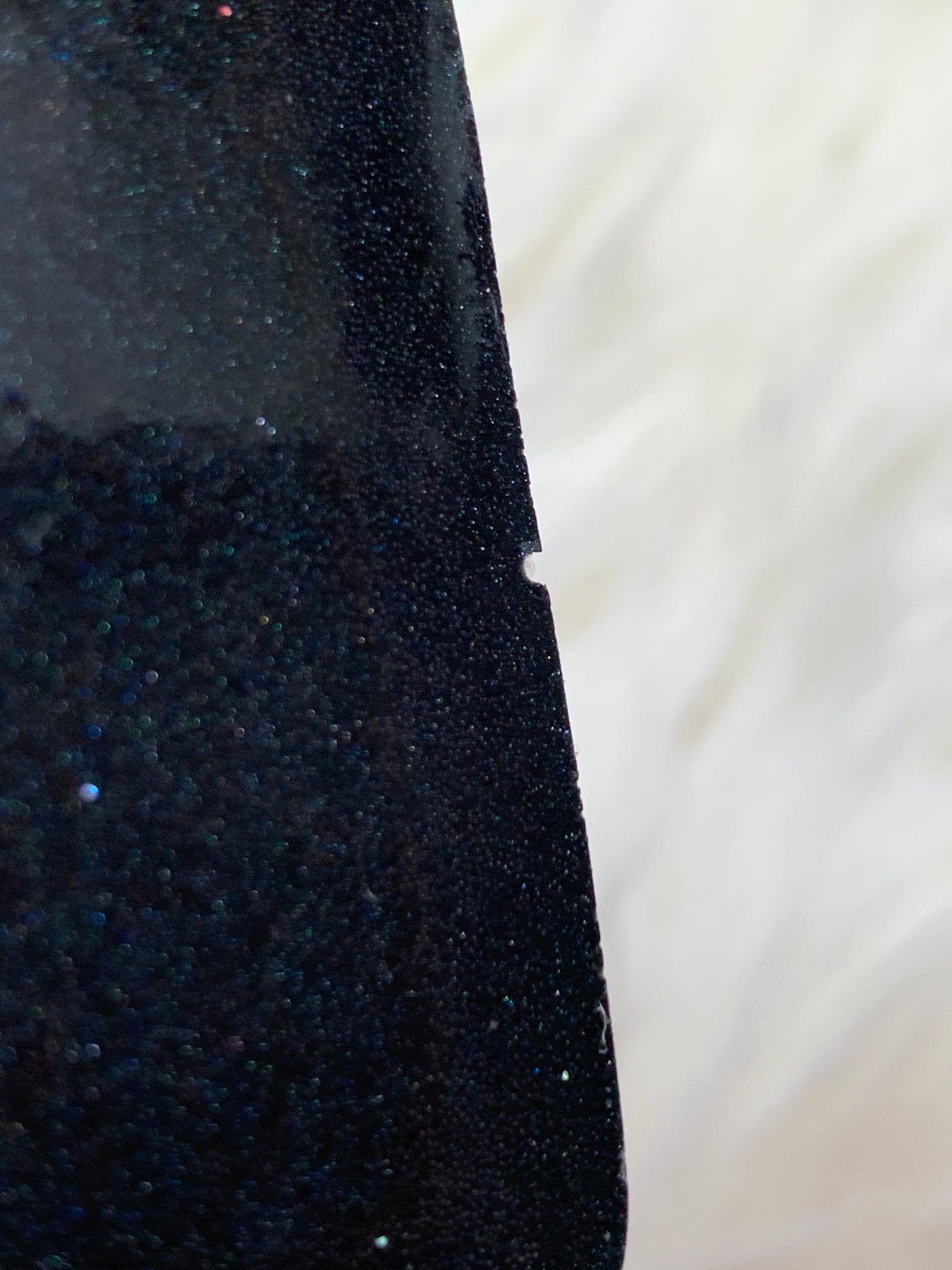 Black Skinny Orgonite Block / Mini Plate