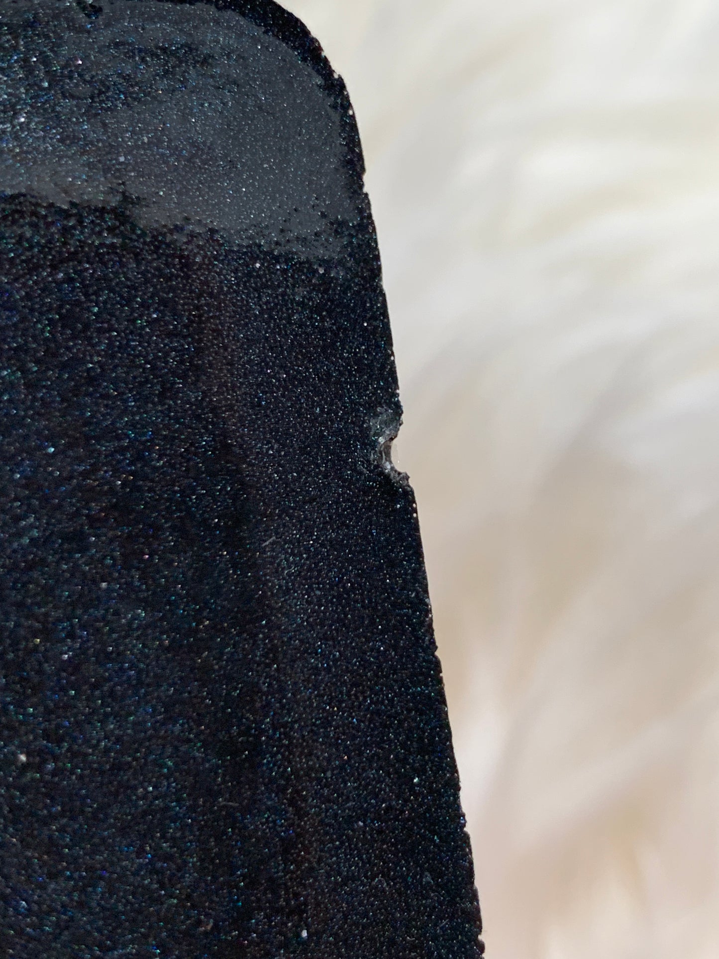 Black Skinny Orgonite Block / Mini Plate