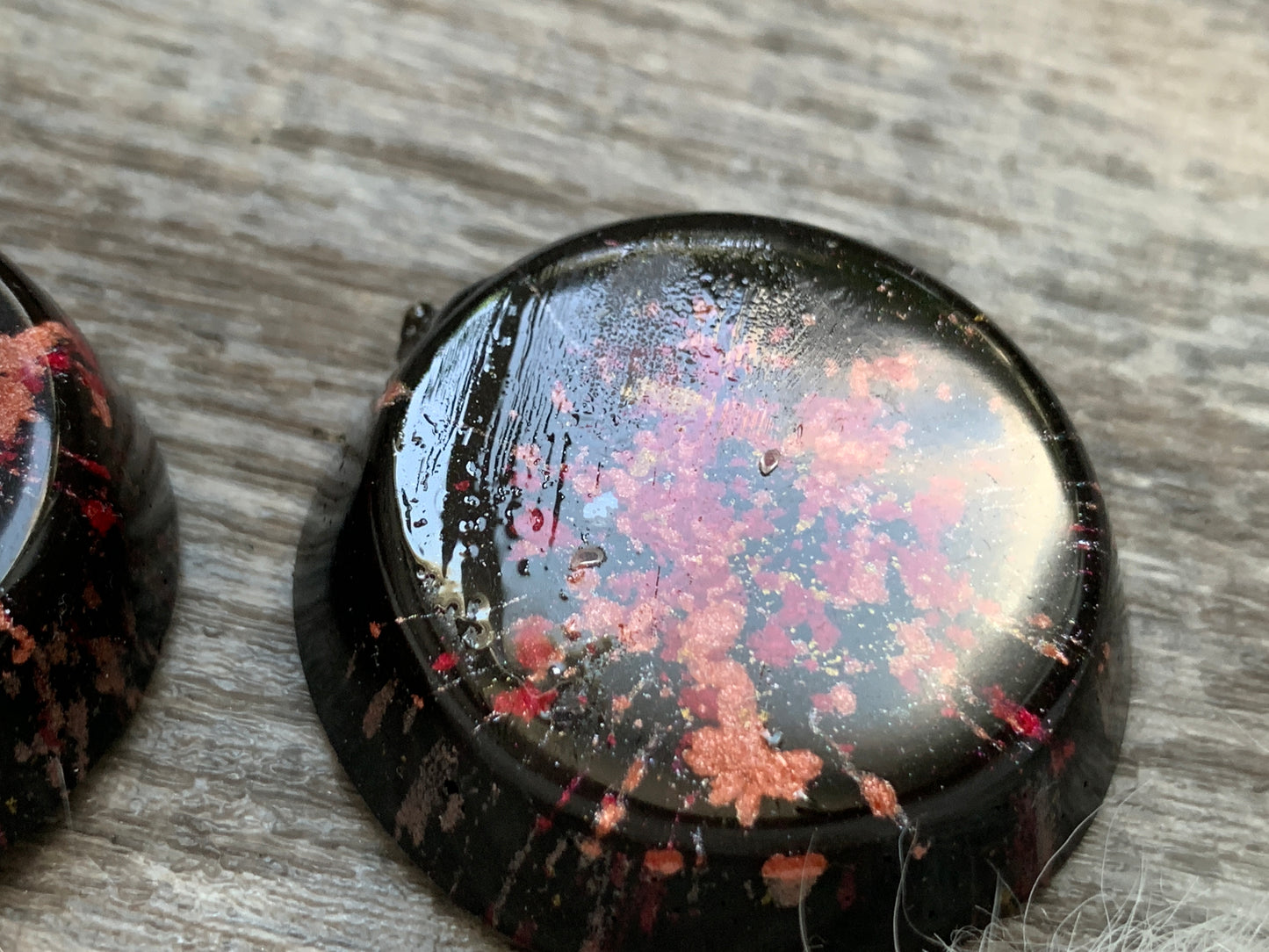 Set of 4 Fire Mini Orgonite Towerbuster