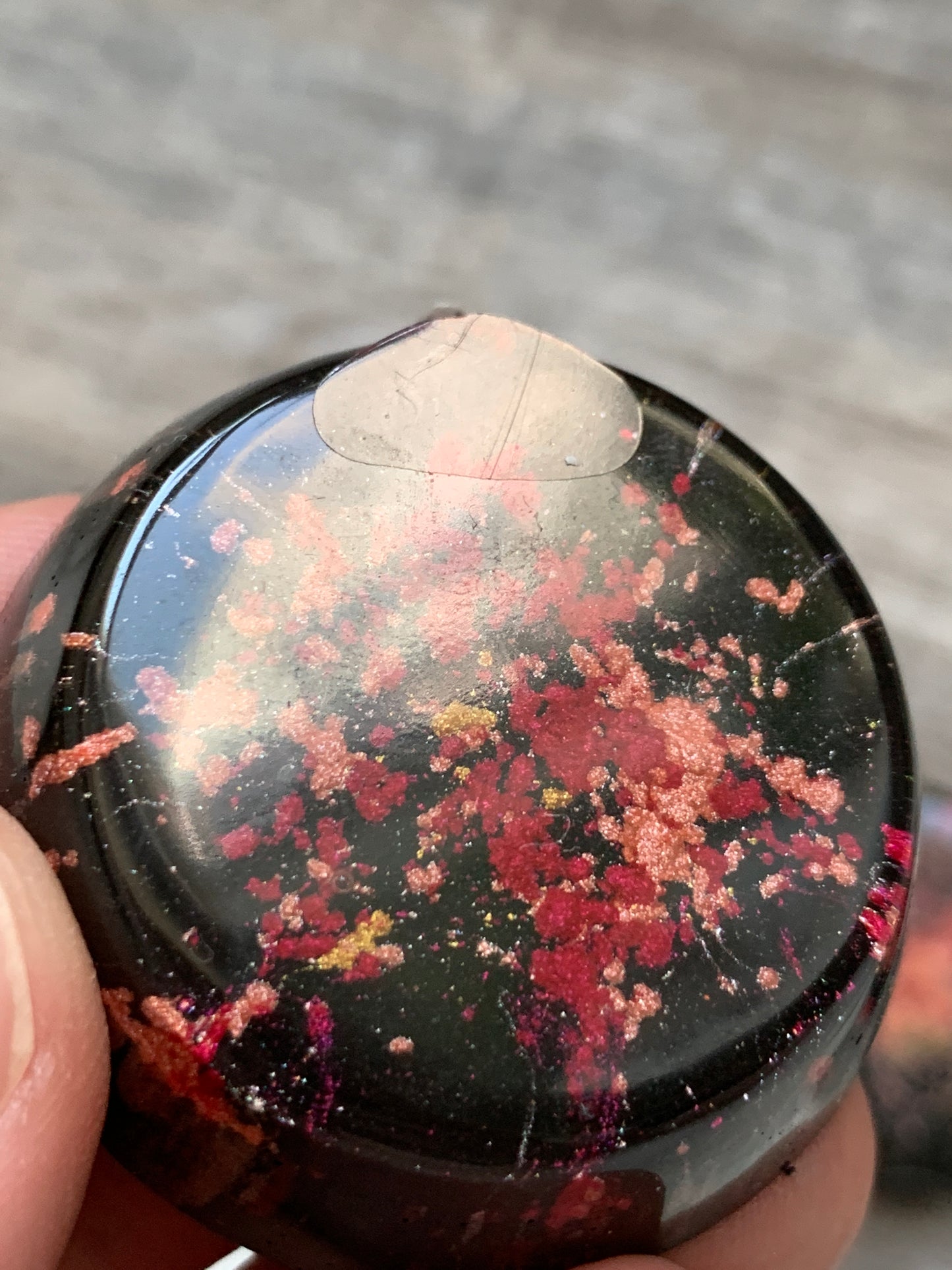 Set of 4 Fire Mini Orgonite Towerbuster