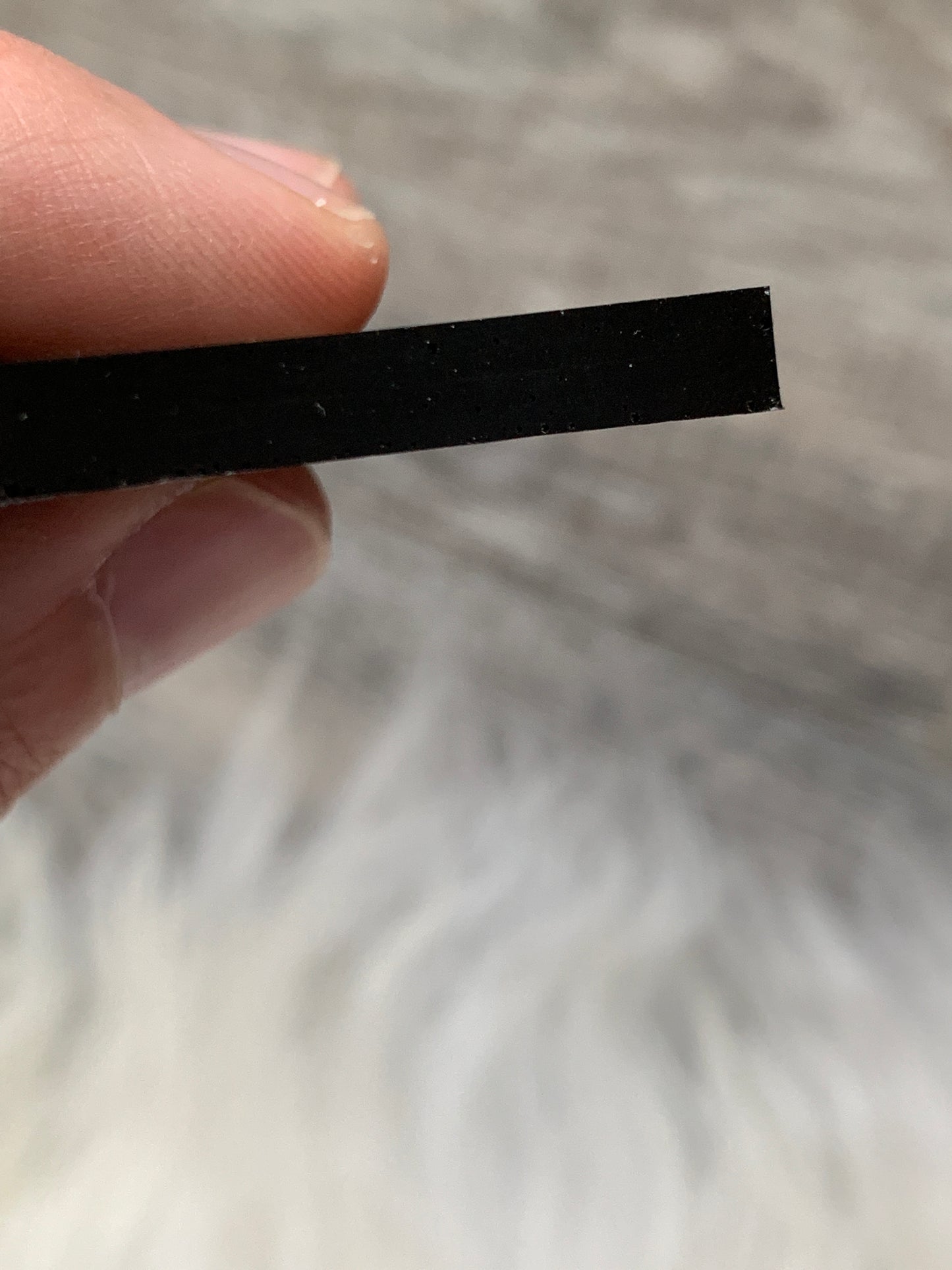Black Hexagon Mini Plate