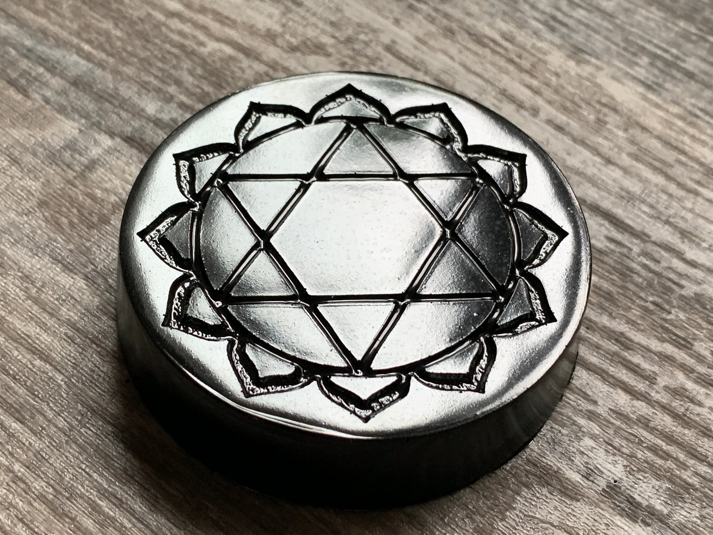 Black Heart Chakra Orgonite Towerbuster