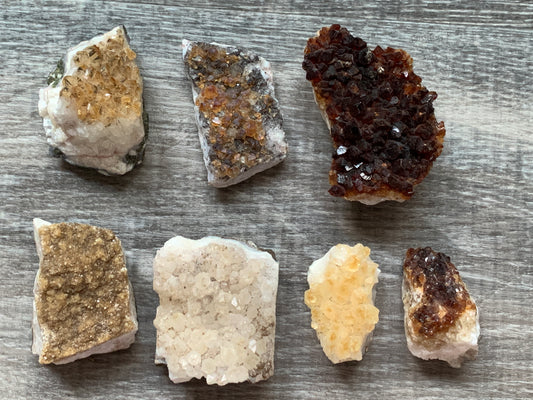 Commercial Citrine Crystal 7 Pack