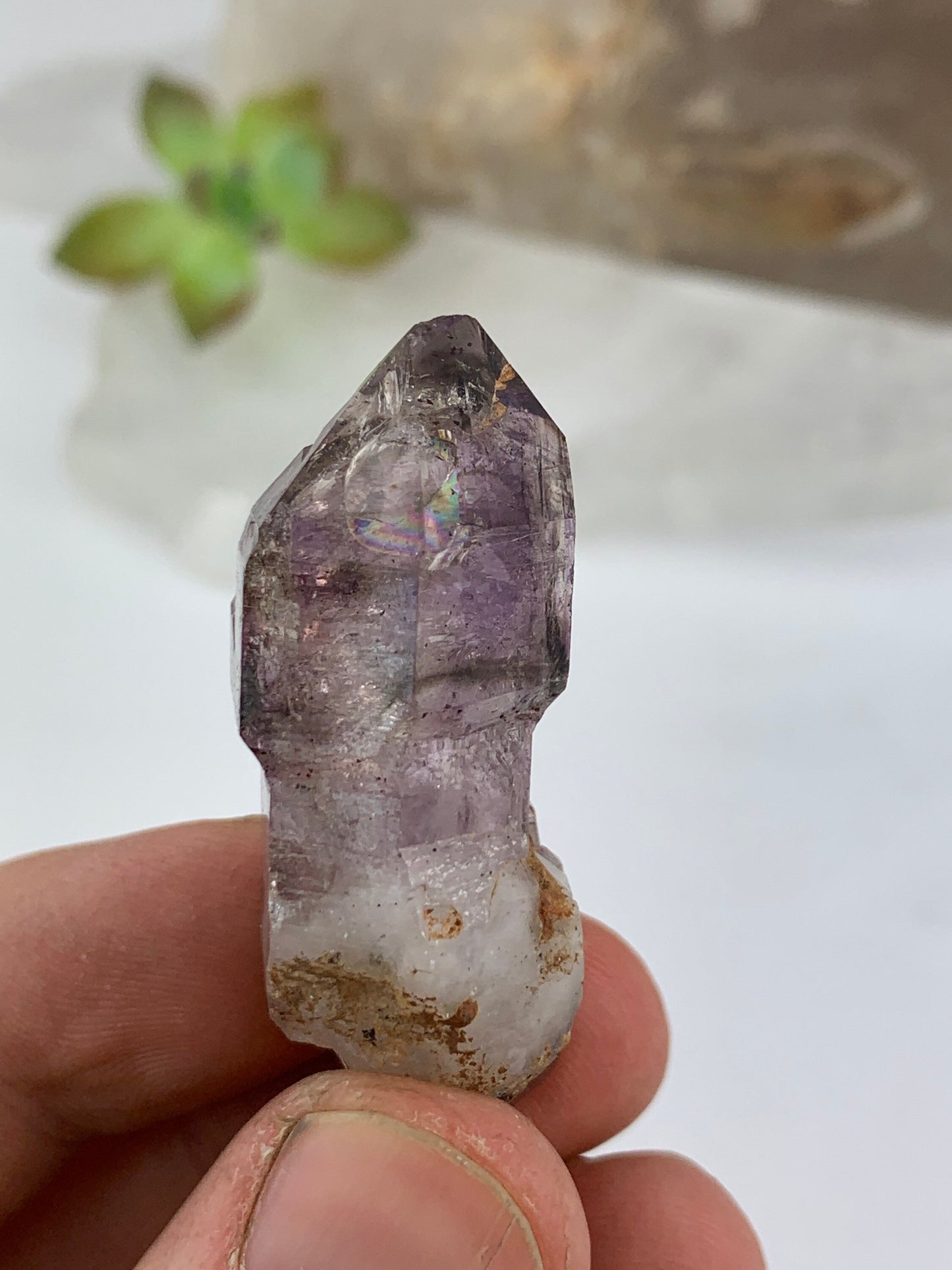 Brandberg Amethyst Crystal - Aqua Man Variety - ZAM2